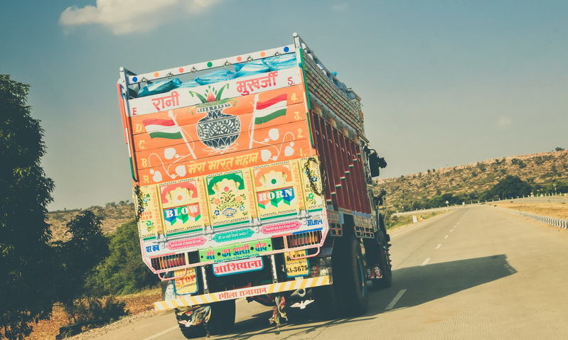 Camion indien tata