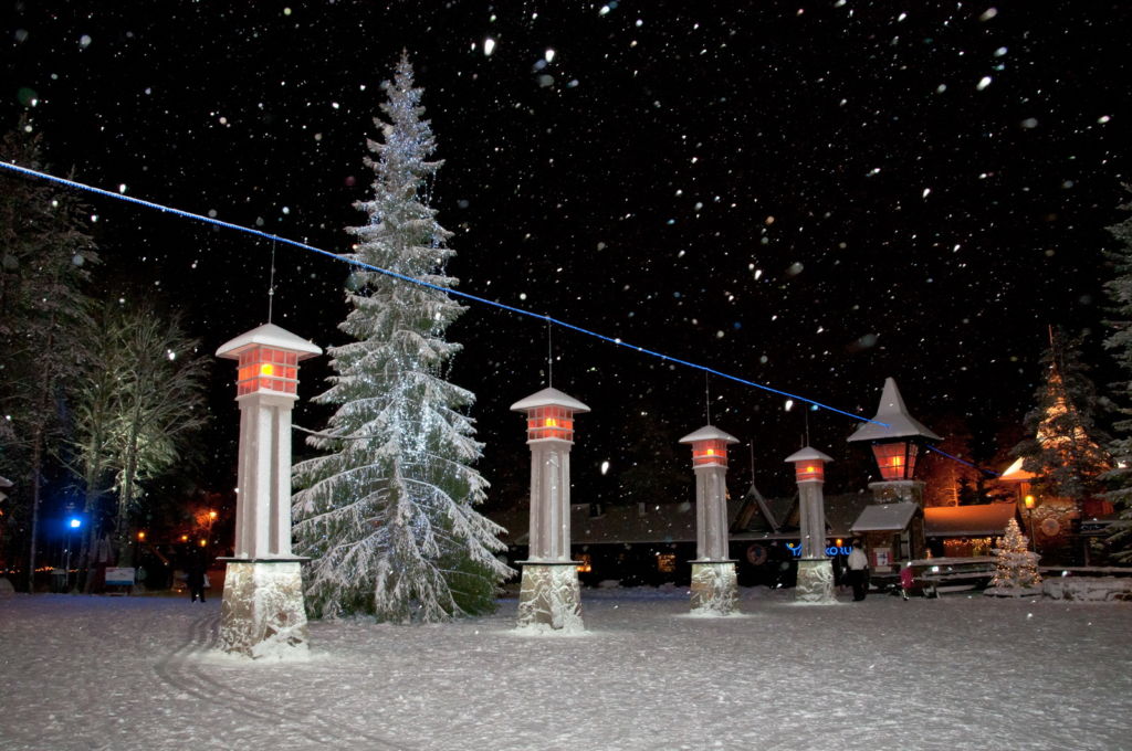Village du Père Noël - le cercle polaire