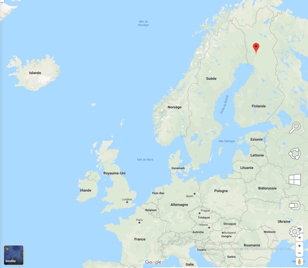 Rovaniemi en Laponie - Village du Père Noël 