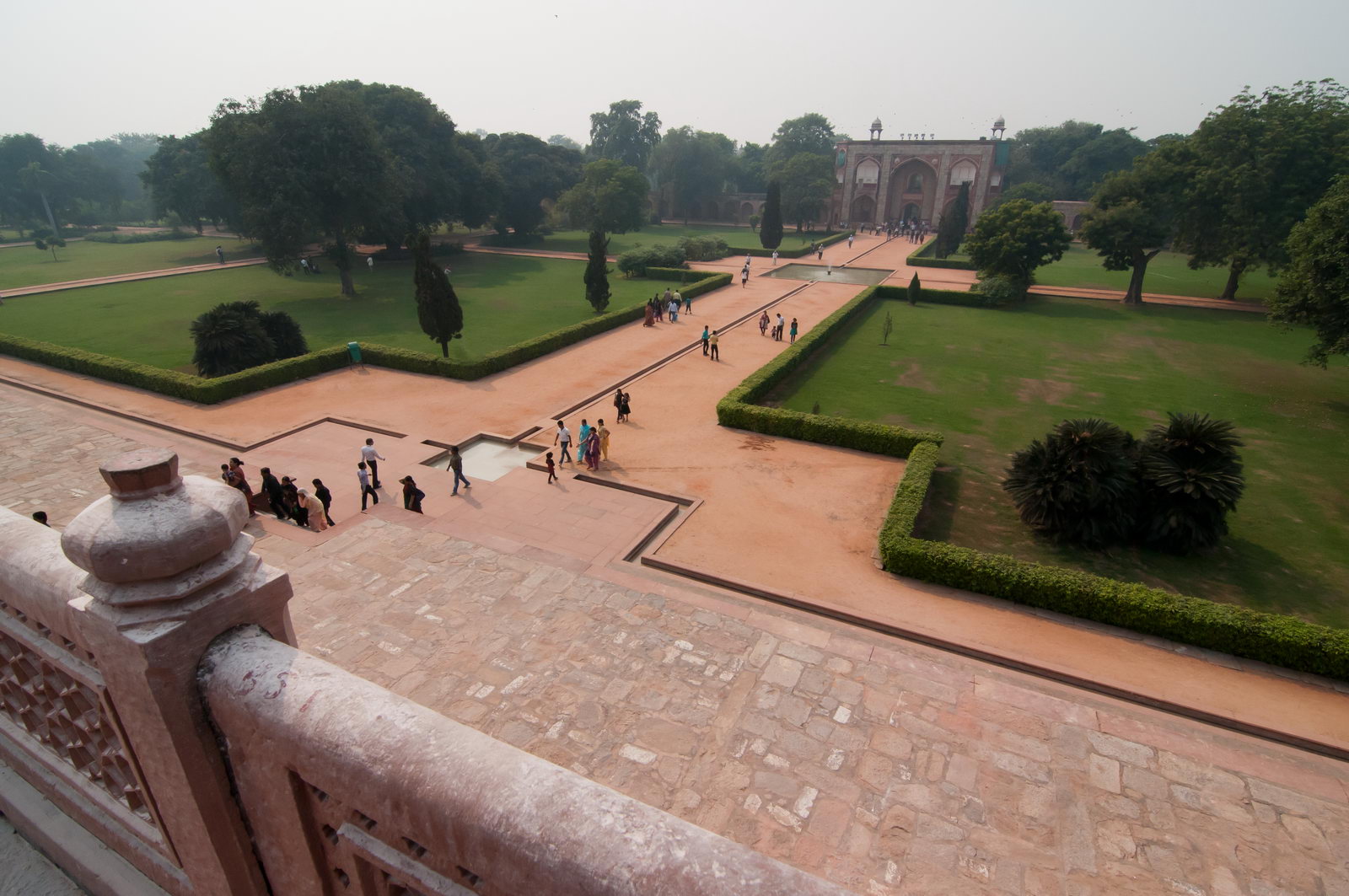 Delhi - Tombeau de Humayun - les jardins