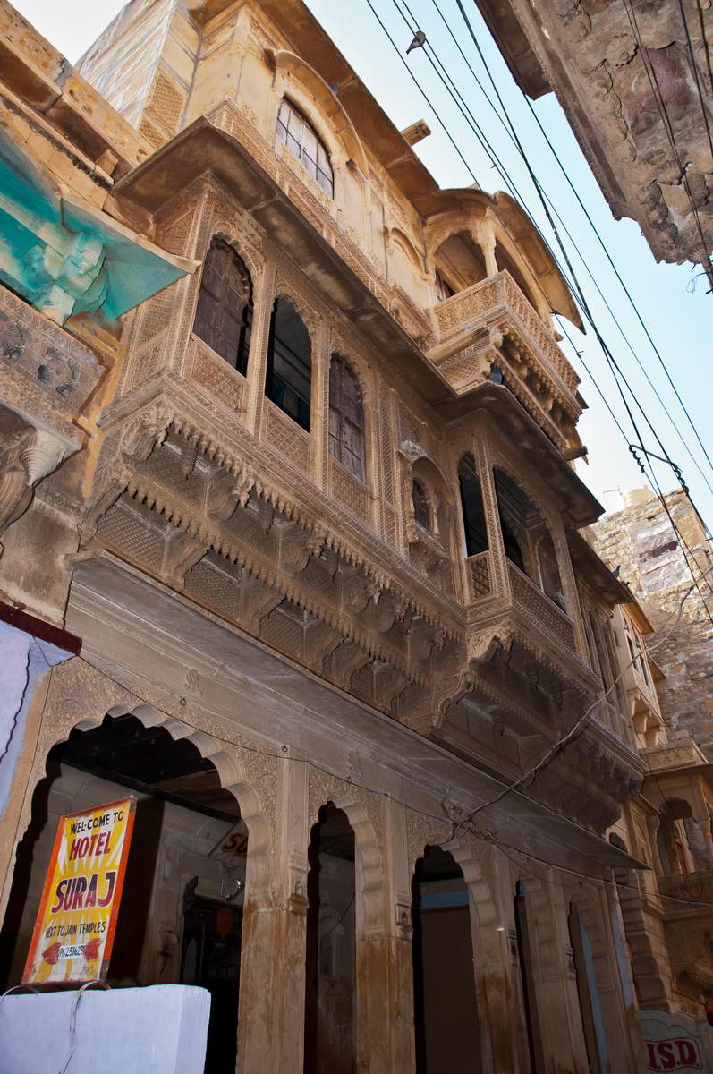Ruelle étroite de Jaisalmer