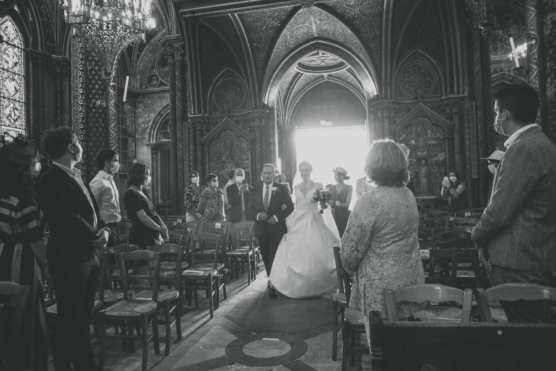 Mariage à la basilique Notre-Dame de Bonsecours